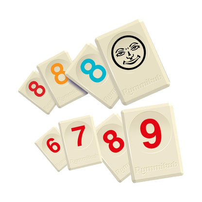 Original Rummikub Number, Classic Tile Game for Kids, 2-4 Players, Educational (PACK OF 6)