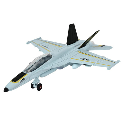 Toys Uncle Diecast Aeroplane Scale Model, (1:400 Fighter Aeroplane with Light and Sound (Type 4))