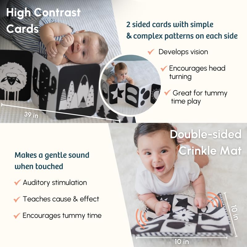 Curious Cub Montessori Learning Wooden Baby Toys | Box 1: 0-3 Months | Montessori Toys for 0-3 Months |Fine Motor Skills Development |Toy for New Born Baby| Toddler Toy | Ideal Gift for Baby Boy Girl