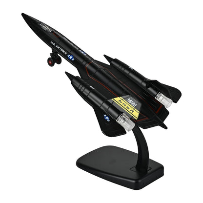 Toys Uncle Diecast Aeroplane Scale Model, (1:400 Fighter Aeroplane with Light and Sound (Type 18))