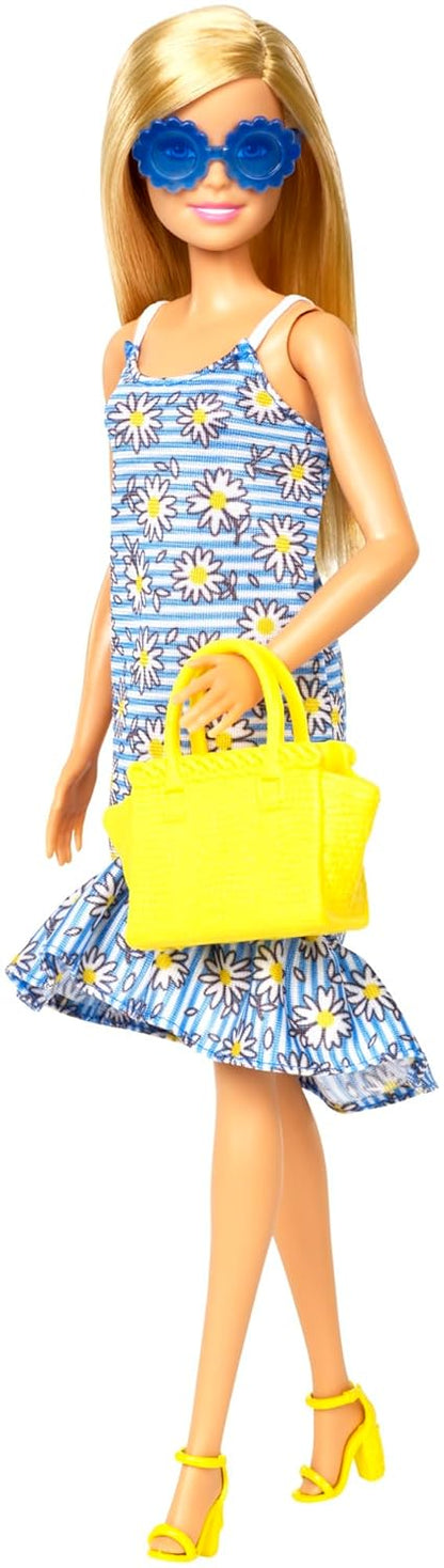 Barbie® Doll with Clothes and Accessories for 4 Complete Outfits, Gift for 3 to 8 Year Olds