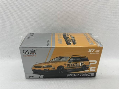 1/64 XCARTOYS POP RACE NISSAN NISSAN Stagea R34 S7-02