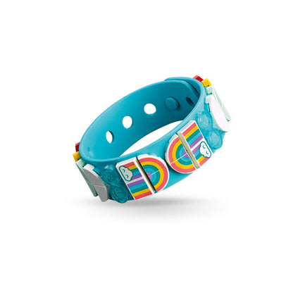 LEGO DOTS 41900 Rainbow Bracelet DIY Jewellery Craft Set, 33 Pieces, Ages 6+