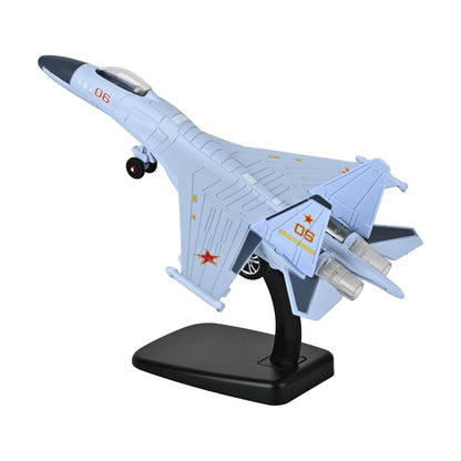 Toys Uncle Diecast Aeroplane Scale Model, (1:400 Fighter Aeroplane with Light and Sound (Type 1))