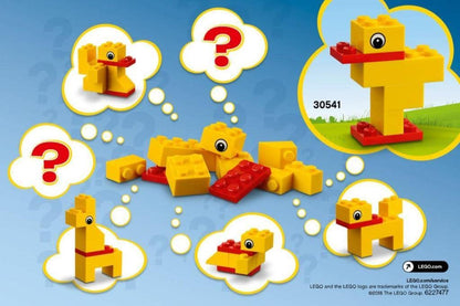 LEGO Animal Free Builds 30541 Yellow Chick Building Set, 10 Pieces