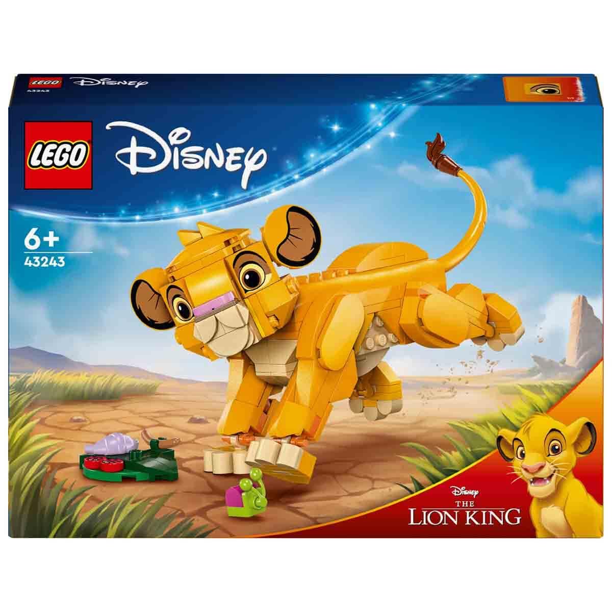 LEGO ǀ Disney Simba The Lion King Cub Fun Gift Idea 43243 Building Blocks Toys for 6+ Gift for Boys and Girls