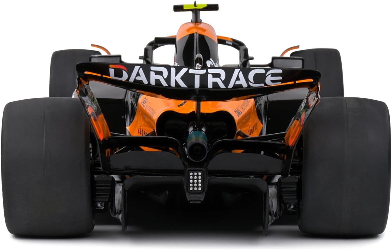 Solido 1:18 Model Car - McLaren F1 Team MCL38 Lando Norris Miami GP 2024 Formula 1 Racing Car