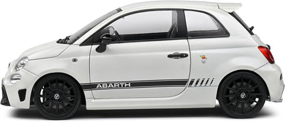 SOLIDO 1:18 Fiat F595 Abarth White 2022