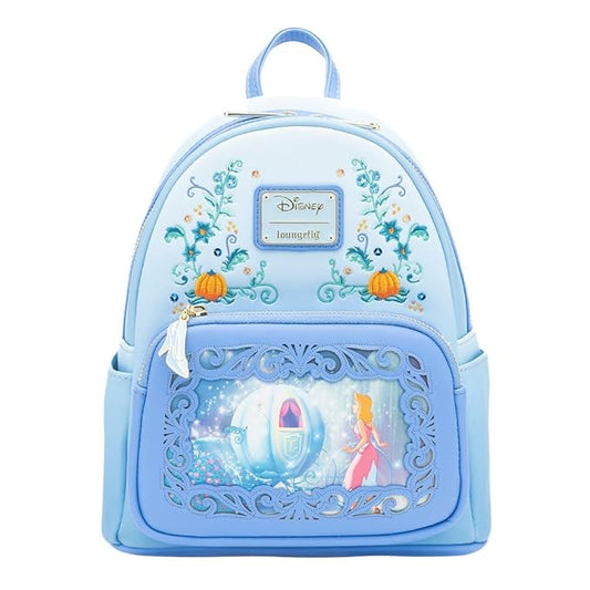 Loungefly Disney Princess Dreams Series Cinderella Womens Backpack, Multi-coloured
