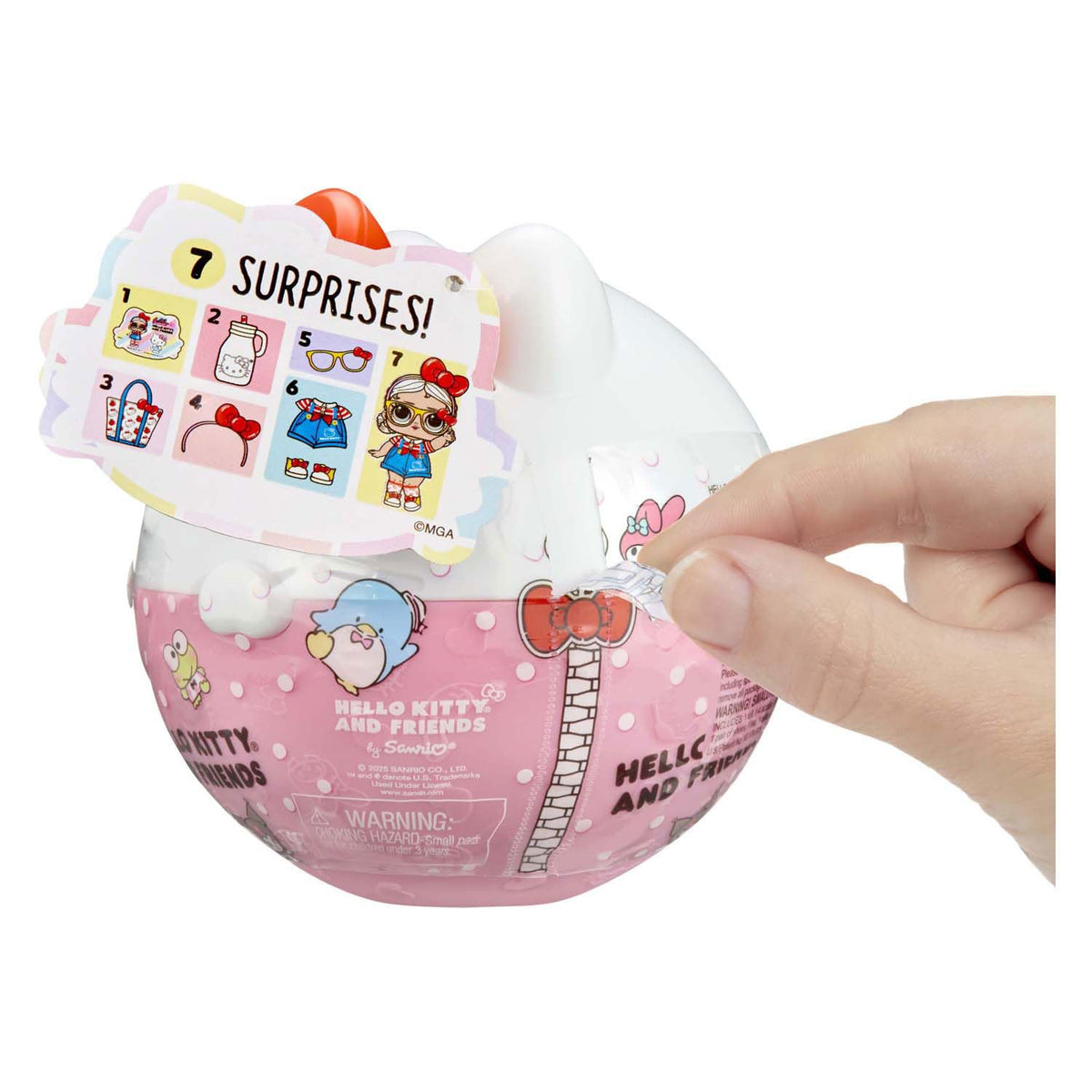 Revised Product Title: L.O.L. Surprise! Loves Hello Kitty & Friends Tots – Collectible Mini Doll with 7 Surprises