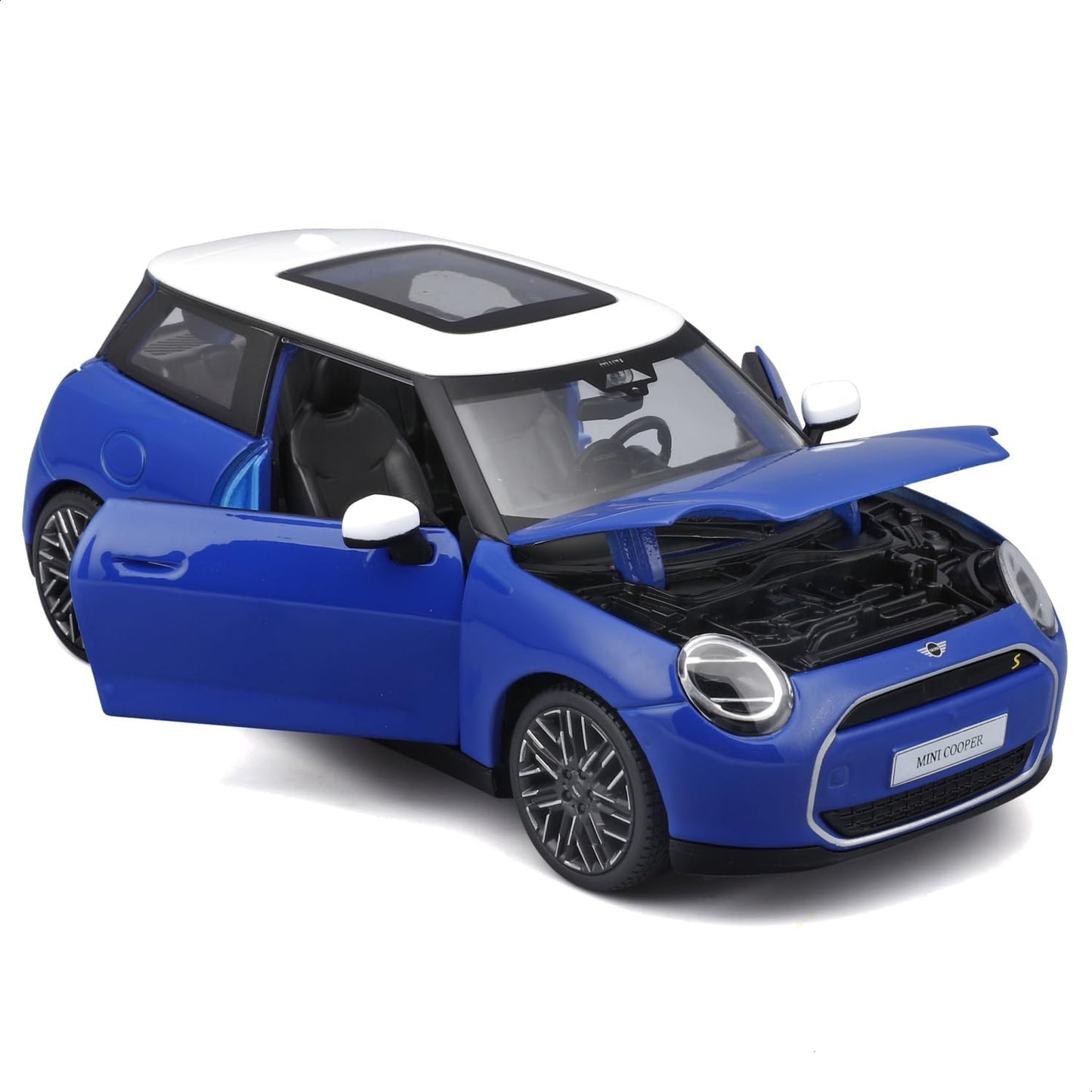 MAISTO  1:24 Mini Cooper SE (J01)  Blue