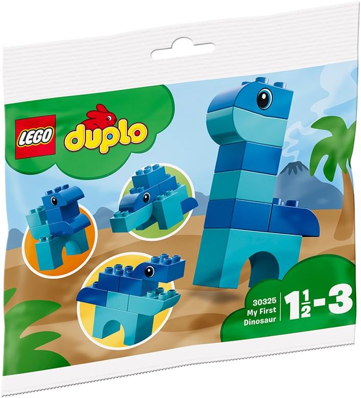 LEGO DUPLO 30325 My First Dinosaur Building Set, 7 Pieces, Ages 1.5–3 Years