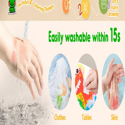 Jarmelo Ultra Silky Washable Crayons-12 colors