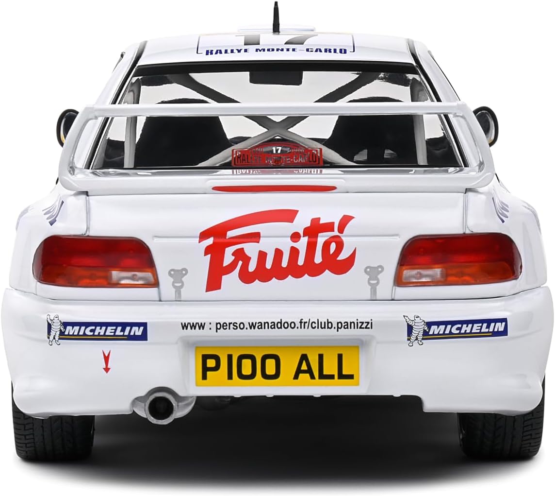 solido 1:18 Subaru Impreza S5 WRC99 22B Blue 17 Panizzi/Panizzi Rally Monte Carlo 1999