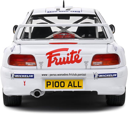 solido 1:18 Subaru Impreza S5 WRC99 22B Blue 17 Panizzi/Panizzi Rally Monte Carlo 1999