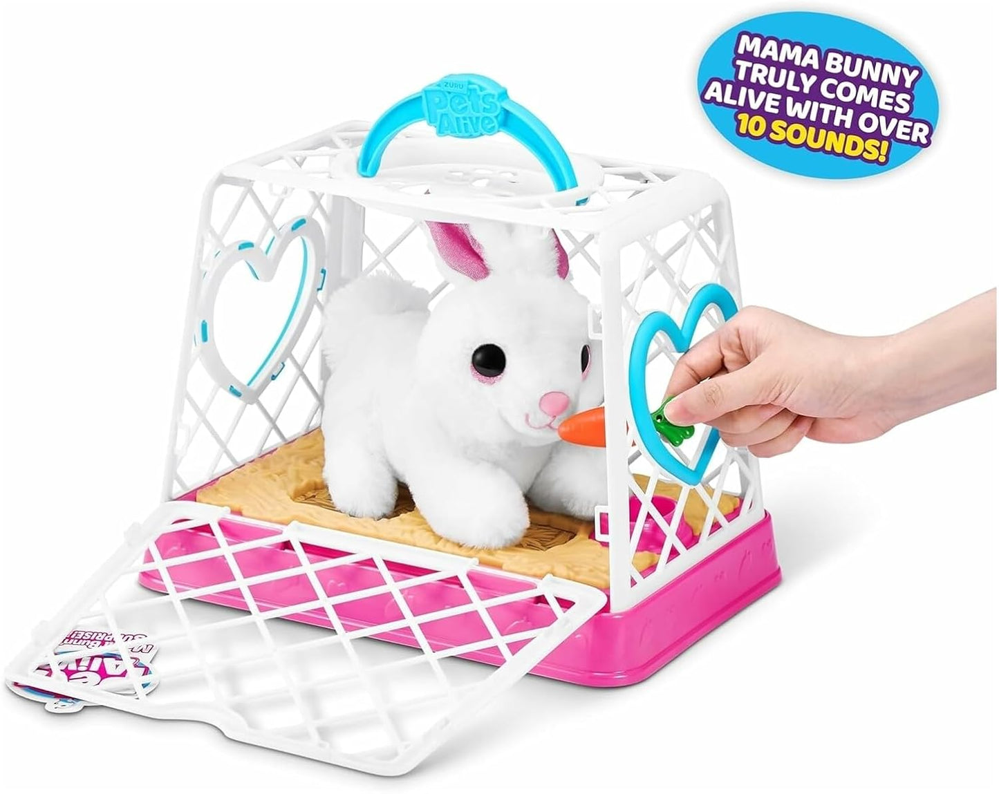 Zuru Germany GmbH Pets Alive - Mama & Baby Surprise Bunny