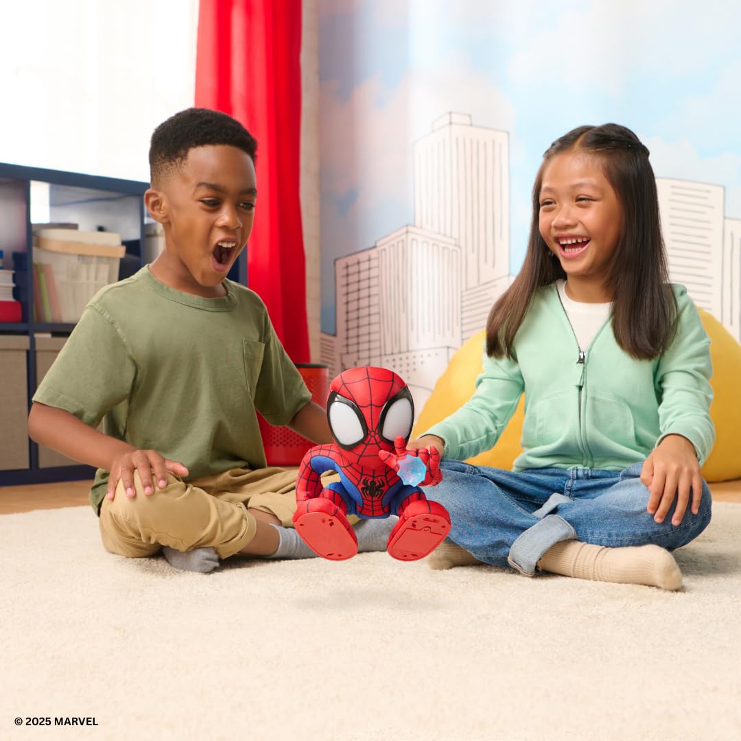 Marvel Spidey and His Amazing Friends Flip & Jet Action Figure – Superhero Play Toy