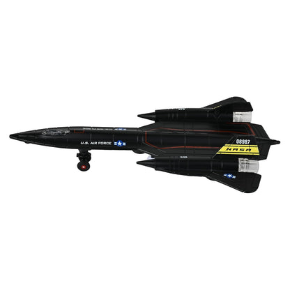 Toys Uncle Diecast Aeroplane Scale Model, (1:400 Fighter Aeroplane with Light and Sound (Type 18))