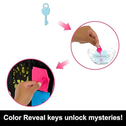 Monster High ¢ Doll and Fashion Set, Frankie Stein ¢ Doll, Skulltimate Secrets ¢: Neon Frights ¢, Dress-Up Locker with 19+ Surprises