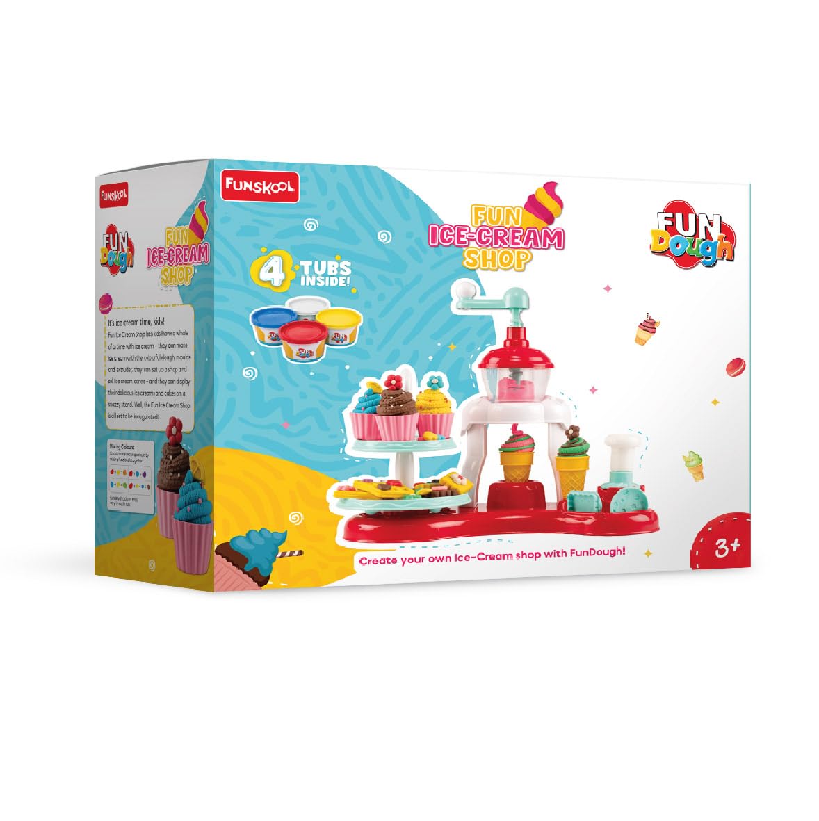 Fun Ice Cream Shop, Play Set for Kid (PACK OF 6)