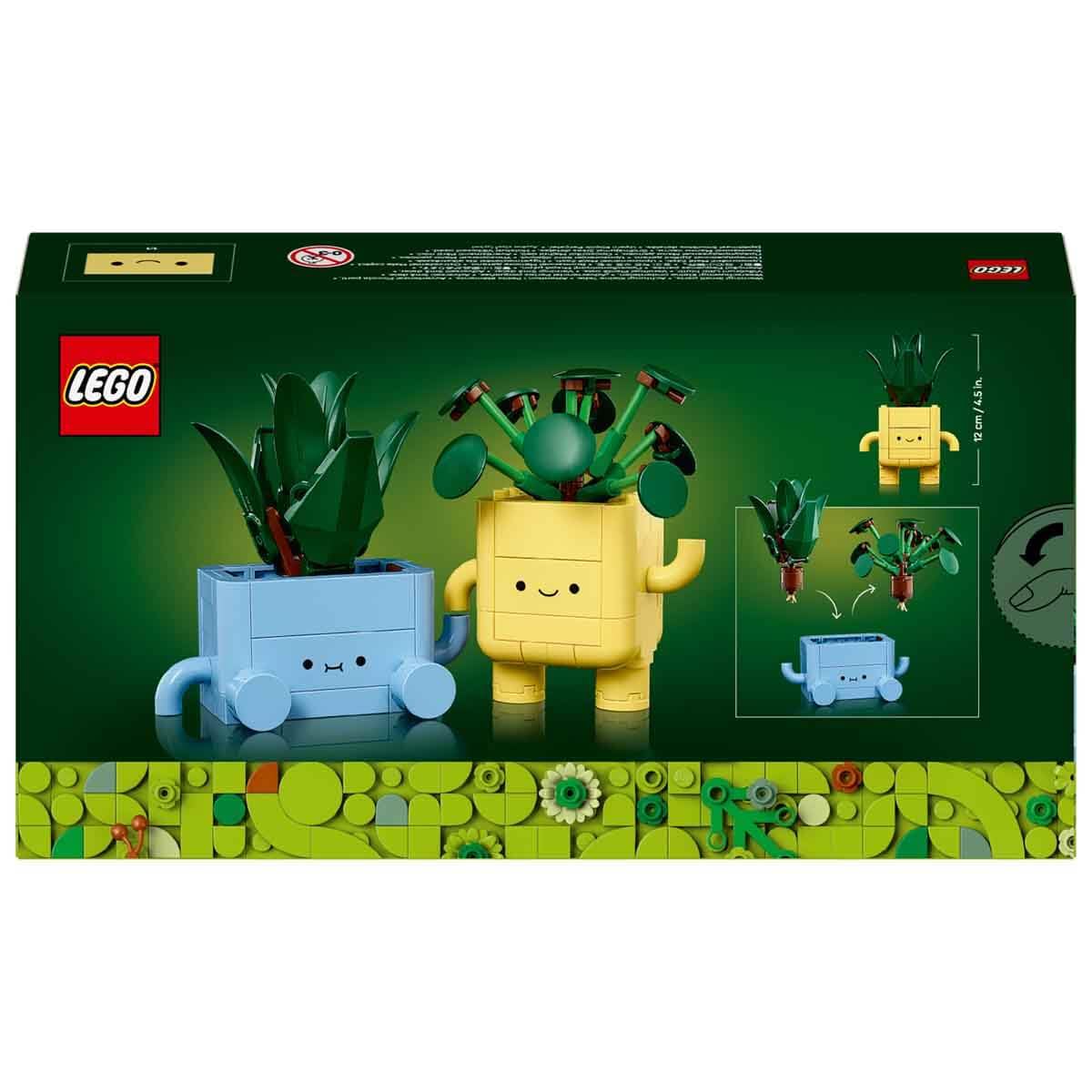 LEGO Botanicals Happy Plants Shelf Decor 10349 Building Blocks Toys for 9+ Gift for Boys and Girls