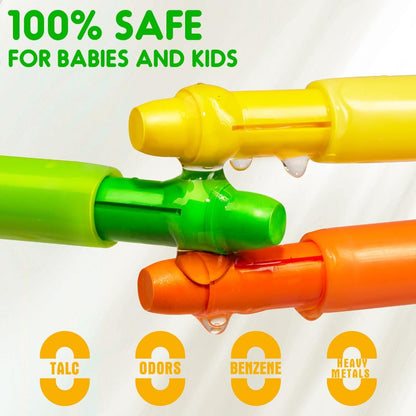 Jarmelo Ultra Silky Washable Crayons-12 colors