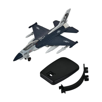 Toys Uncle Diecast Aeroplane Scale Model, (1:400 Fighter Aeroplane with Light and Sound (Type 5))