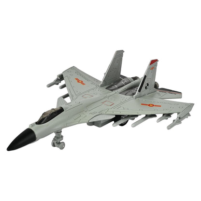 Toys Uncle Diecast Aeroplane Scale Model, (1:400 Fighter Aeroplane with Light and Sound (Type 3))