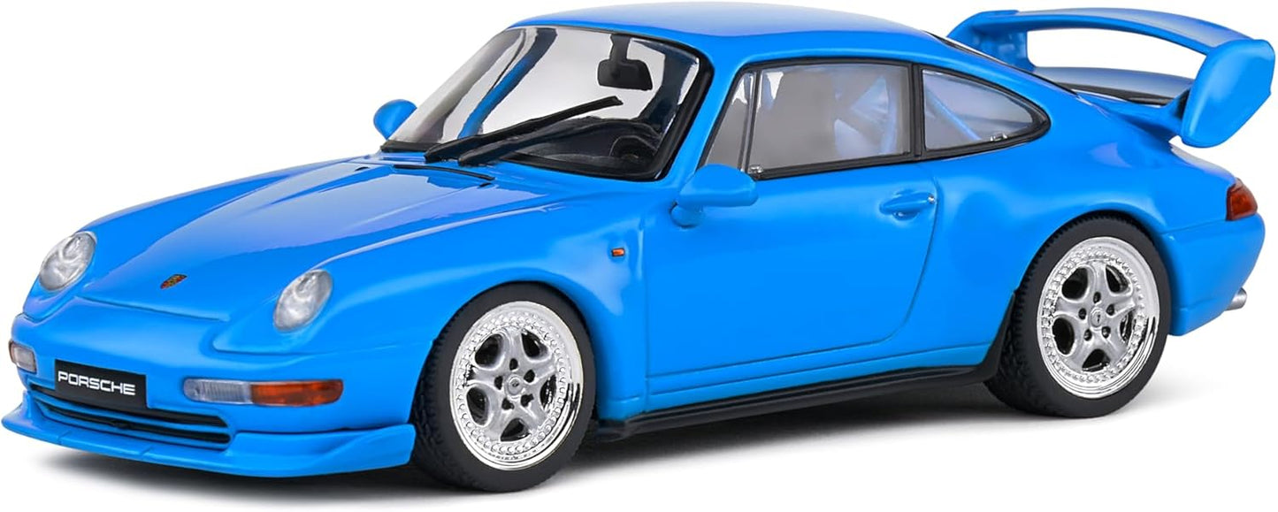 solido 421437790 1:43 Porsche 993 RS CLUBSPORT Blue Model Car