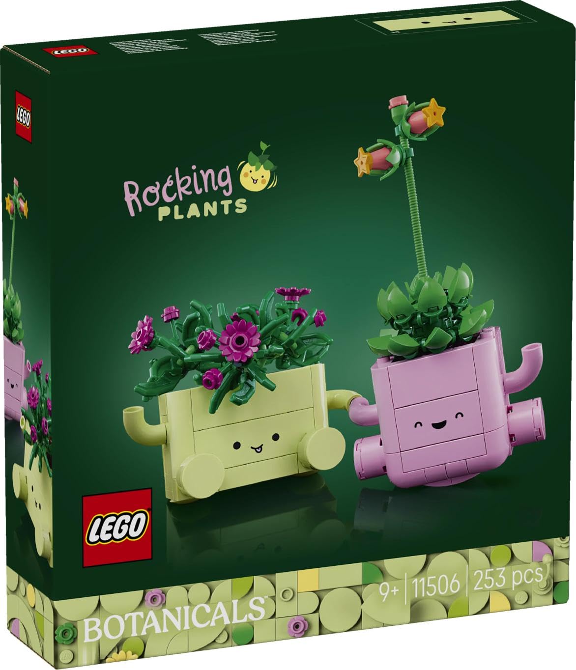 LEGO Botanicals 11506 Rocking Plants Decorative Building Set, 253 Pieces, 9+