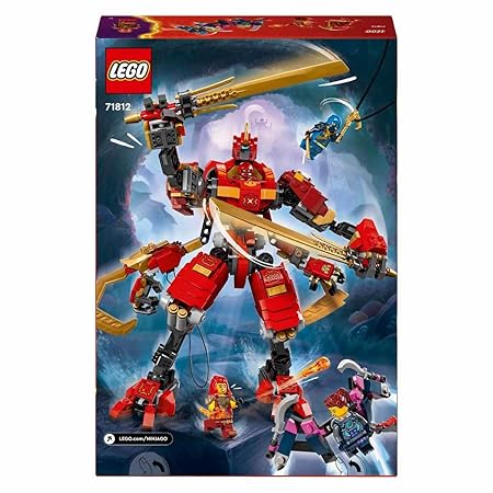 LEGO NINJAGO Kai’s Ninja Climber Mech Toy Set 71812