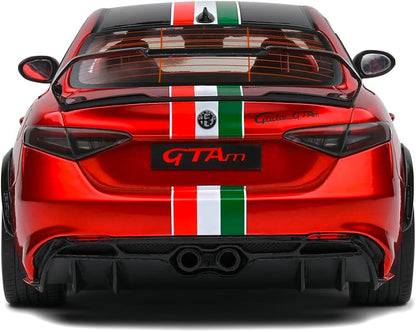 SOLIDO 1:18 - ALFA-Romeo Giulia GTA-M Tricolore Mugello - 2022