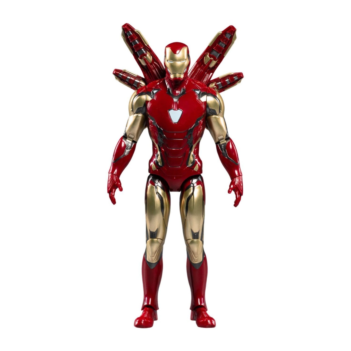 Marvel Iron Man MK85 Armor 14 Inch Superhero Action Figure Toy | Marvel Collectible Figurine Kids & Collectors | Fully Articulated ABS + PV Material | Super Heroes Toy for Kids & Collectors