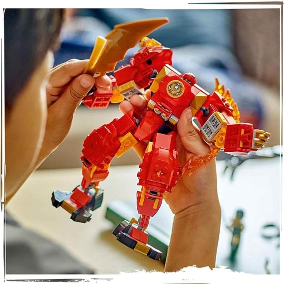 LEGO NINJAGO Kai’s Elemental Fire Mech 71808