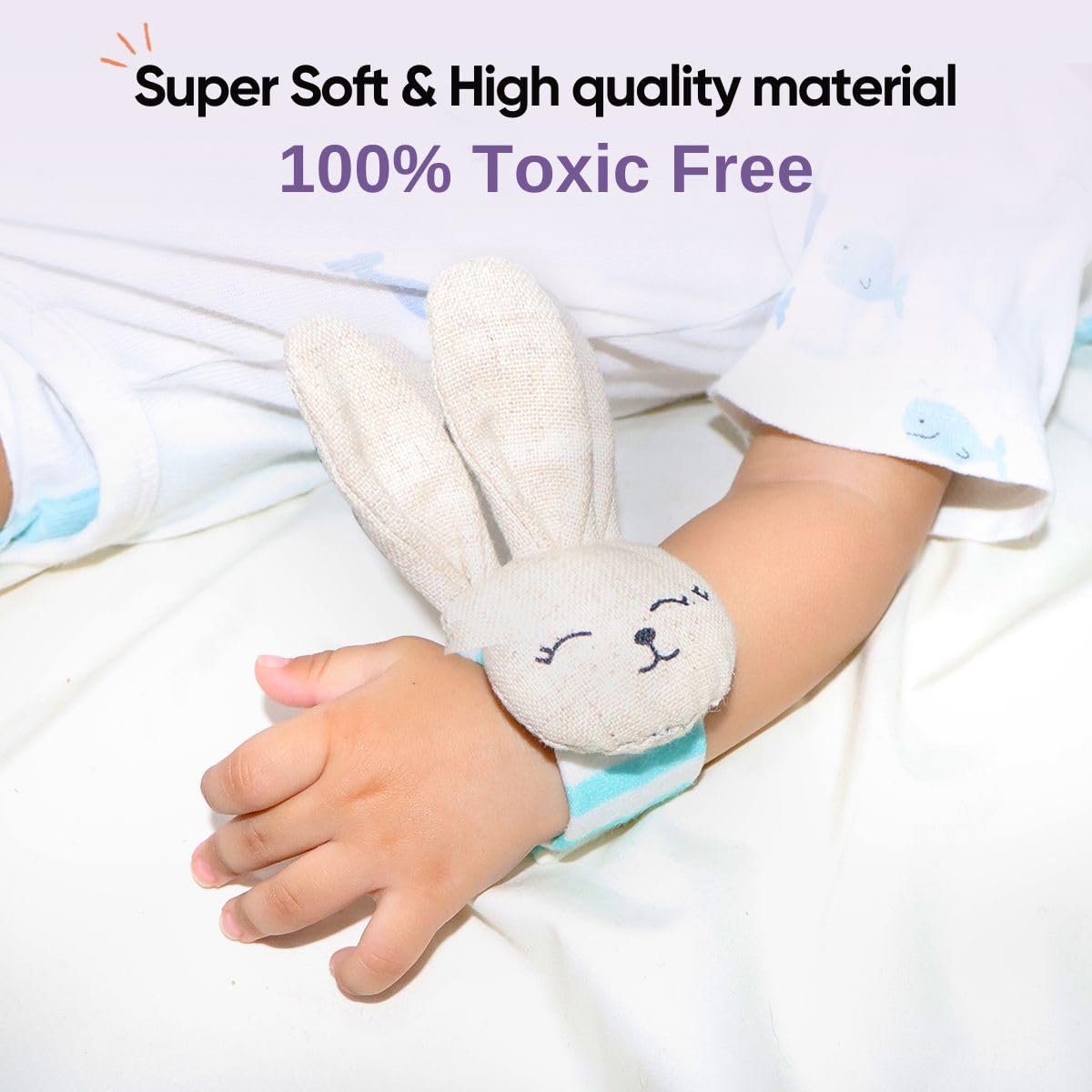 Curious Cub Rattle Set Toy for 0+ Months Babies, New Born Baby Essentials Wrist Rattle & Foot Finder Socks, Made from Baby safe Colors-Soft material, Promotes Tummy time, Ideal New Born baby gift