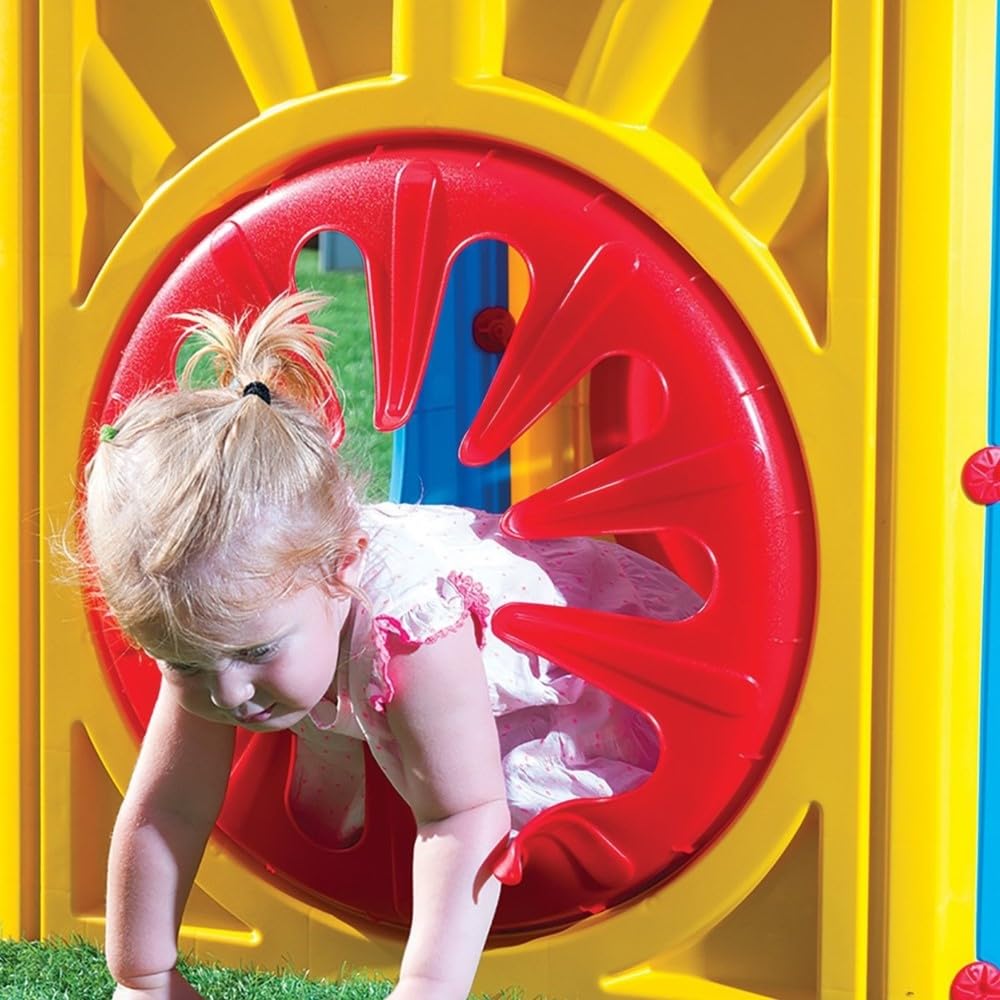 Activity Center Cube Playhouse with Flex Tunnel