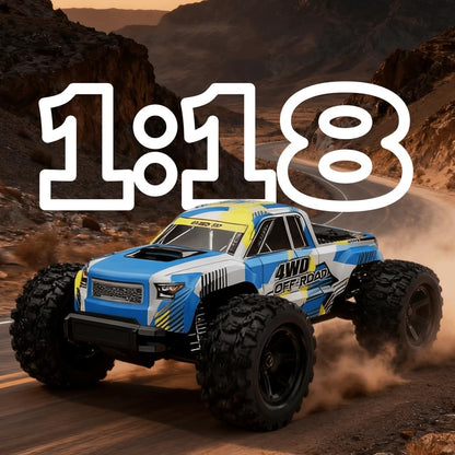 Fenamx MJX Hyper Go 18208 1:18 Scale High-Speed 4WD RC Off-Road Truck