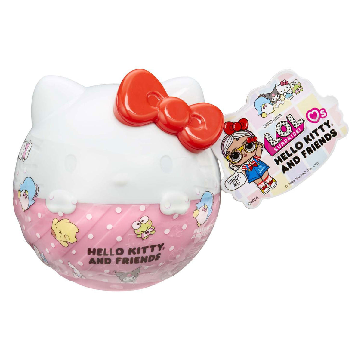 Revised Product Title: L.O.L. Surprise! Loves Hello Kitty & Friends Tots – Collectible Mini Doll with 7 Surprises