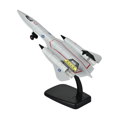 Toys Uncle Diecast Aeroplane Scale Model, (1:400 Fighter Aeroplane with Light and Sound (Type 13))