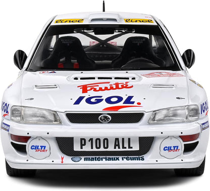 solido 1:18 Subaru Impreza S5 WRC99 22B Blue 17 Panizzi/Panizzi Rally Monte Carlo 1999