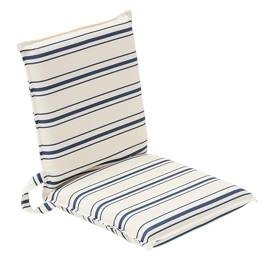 The Resort Lean Back Beach Chair Coastal Blue