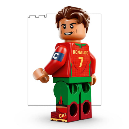 LEGO Editions 43012 Cristiano Ronaldo Football Highlights Display Building Set, 490 Pieces, 10+