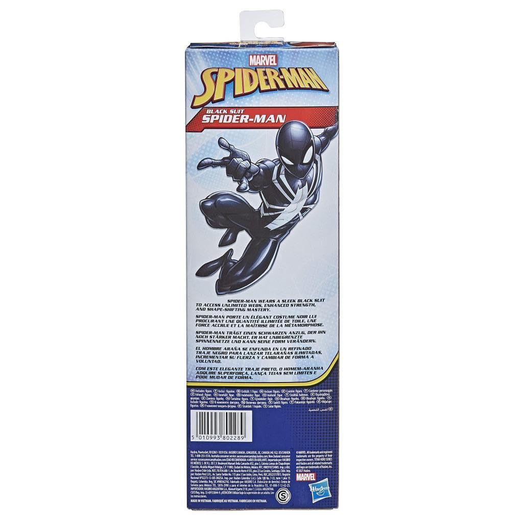 Marvel Spider-Man Titan Warriors Black Panther Action Figure – Superhero Collectible Toy