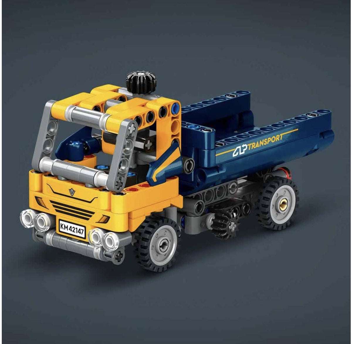 LEGO Technic 42147 Dump Truck Construction Vehicle Building Set, 177 Pieces, 7+