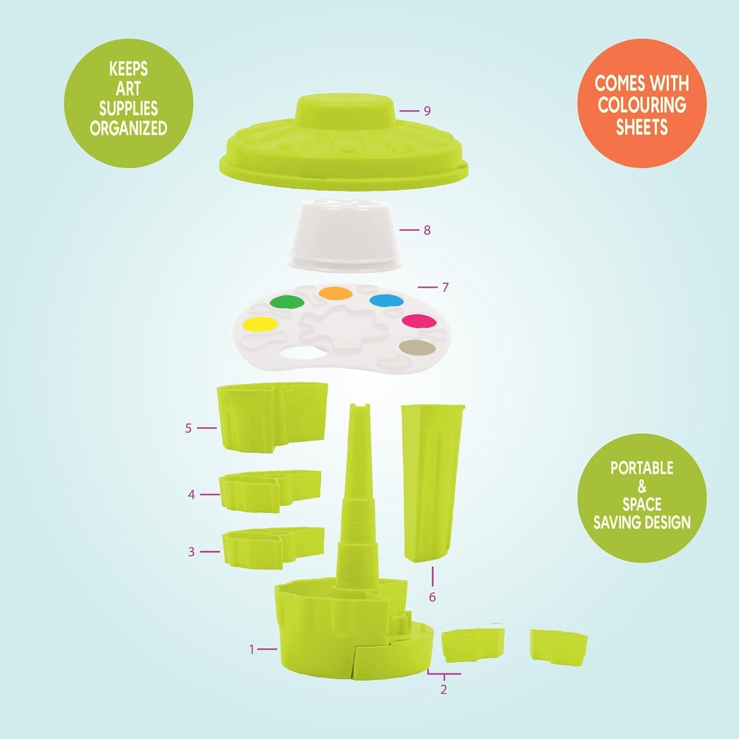 Handycrafts Art Studio Bin (PACK OF 6)