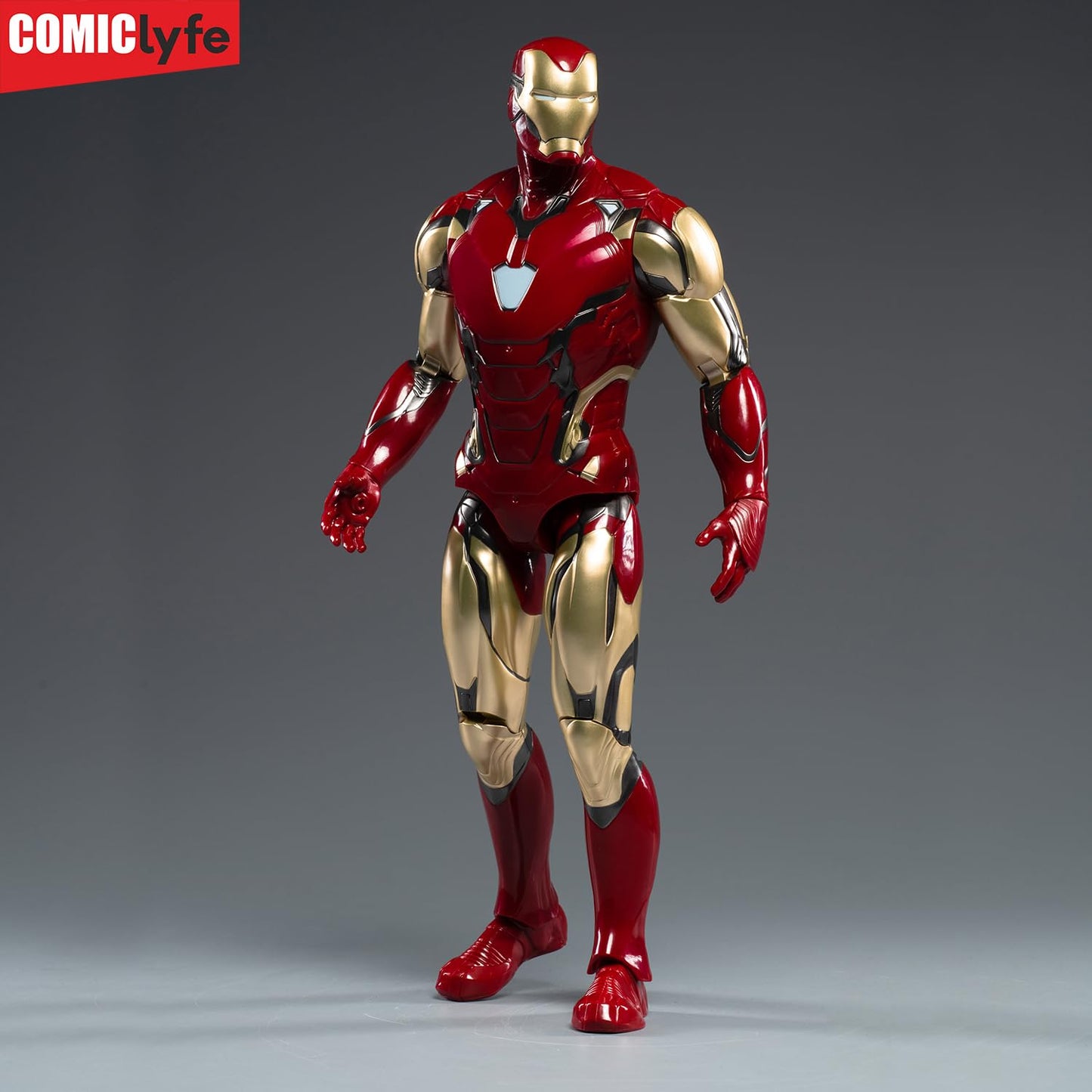 Marvel Iron Man MK85 Armor 14 Inch Superhero Action Figure Toy | Marvel Collectible Figurine Kids & Collectors | Fully Articulated ABS + PV Material | Super Heroes Toy for Kids & Collectors
