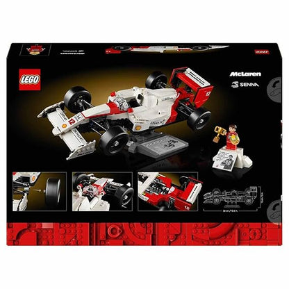 LEGO Icons McLaren MP4/4 & Ayrton Senna Model Car for Adults 10330