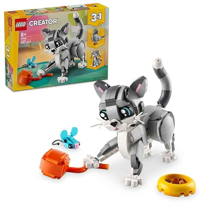 LEGO Creator 3in1 Playful Cat Pet Toy Animal 31163