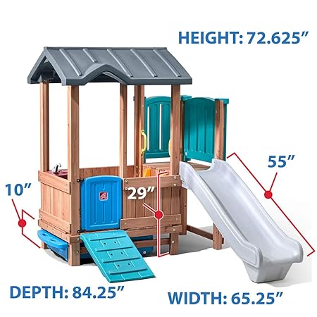 Step 2 Woodland Adventure Playhouse & Slide