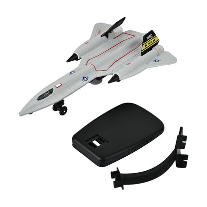 Toys Uncle Diecast Aeroplane Scale Model, (1:400 Fighter Aeroplane with Light and Sound (Type 13))